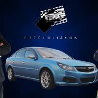 Illusztráció: BMW E61 karosszéria fóliázás - Teckwrap True Blood GAL01-HD piros autófólia